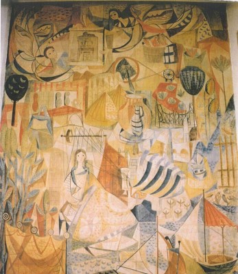 Los murales de Hernández Carpe, de vuelta al Hospital