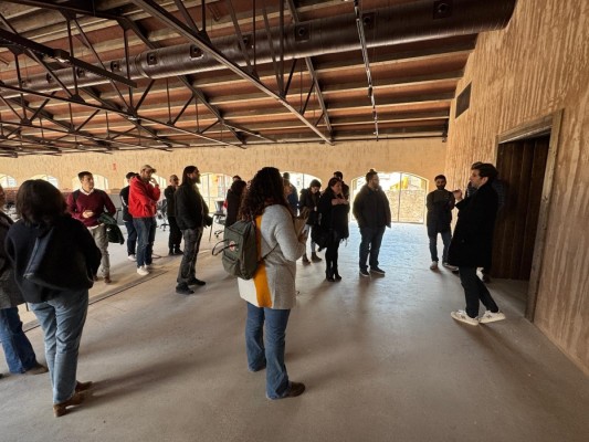 50 profesionales y emprendedores 'patean' el parque tecnológico de Rodes en Alcoy para conocer sus posibilidades