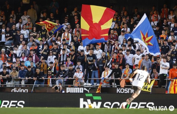 El Valencia, fuerte en Mestalla pero muy dependiente: el 77% de sus puntos son en casa