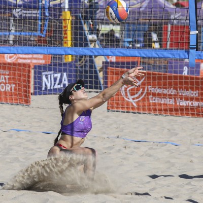 Moreno-Tovar y Giaoui-Sanz ponen el broche de oro al Circuito de Invierno de Vóley Playa en Alicante