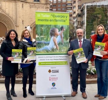 Castelló organiza el III Taller Cuerpo y Mente en Familia para fomentar hábitos de consumo saludables