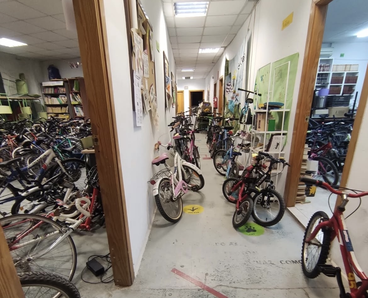Soterranya ha donado casi 2.200 bicicletas a personas afectadas por la Dana