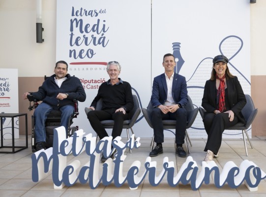 Juan Ramón Biedma, Mabel Lozano y José Ángel Mañas, reconocidos con el premio Letras del Mediterráneo