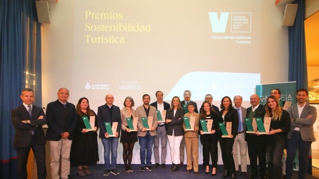 València entrega los premios a las mejores prácticas en sostenibilidad turística de la Capital Verde Europea