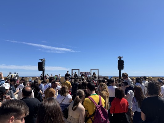 San Tosielo y Viscopaf cierran la temporada de 'Los conciertos del baluarte' ante 700 personas