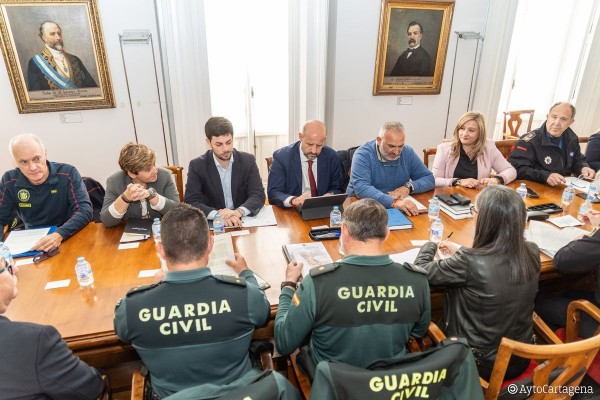 Así será el dispositivo de seguridad de Semana Santa para Cartagena: 75 patrullas diarias velarán por el orden en las calles