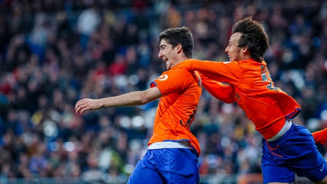 El Valencia CF no gana en el Bernabéu desde 2008