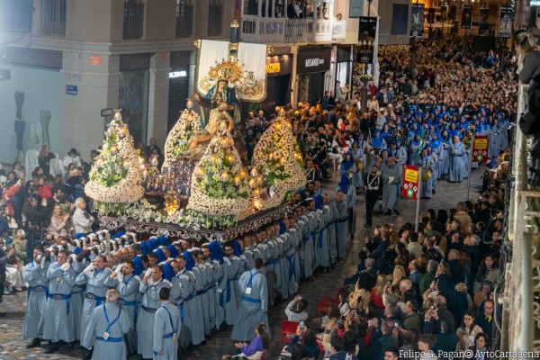 Asfaltado, limpieza y desmontaje de andamios: Cartagena revisa el recorrido de las procesiones