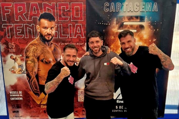 El argentino Franco Tenaglia, campeón mundial, peleará con Mikolaj Banasiewicz en Cartagena