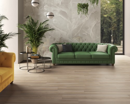 Ecoceramic destaca en Coverings 2025 tres formatos innovadores, sostenibles y con un diseño vanguardista