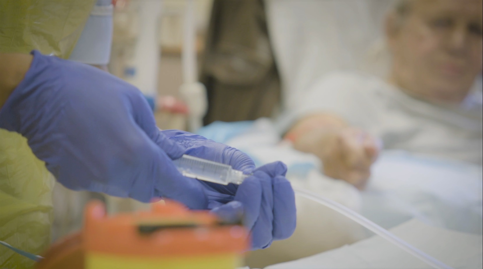 Imagel del tratamiento de diálisis. Foto: FRESENIUS MEDICAL CARE - 