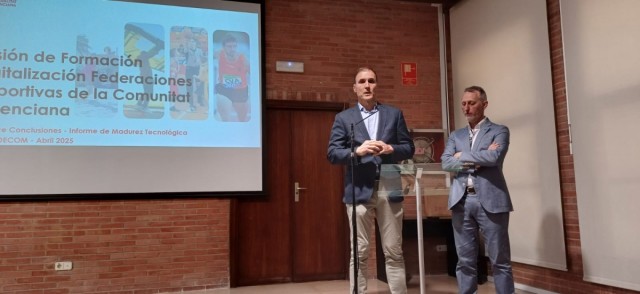 Cervera ve necesario un espacio común de datos que mejore la eficiencia del deporte valenciano