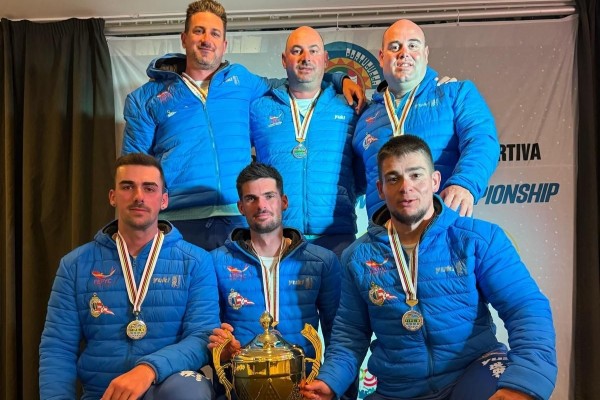 El Club Náutico Santa Lucía vuelve a ser campeón del mundo de pesca desde orilla