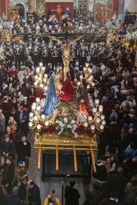 Medio centenar de fotografías 'retratan' la Semana Santa murciana en la Sala Glorieta Uno