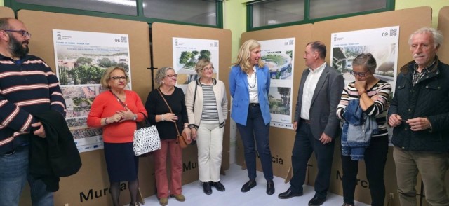 La exposición de fotos 'Conexión Sur' aterriza en el Infante Juan Manuel para dar a conocer la transformación urbana de Murcia