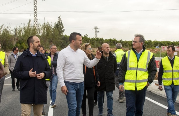 Abre al tráfico el puente sobre el Barranc dels Cavalls de Aldaia