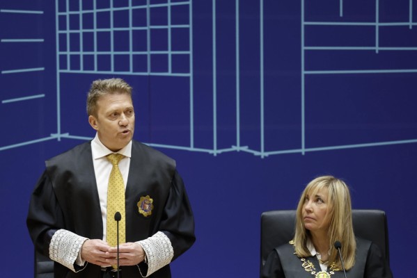 El presidente del TSJCV, Manuel Baeza, lamenta la 