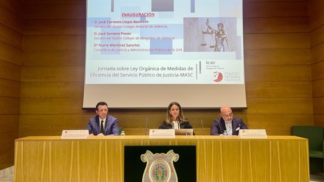 Martínez pide al Gobierno coordinación y recursos para implementar la la Ley sobre medidas de eficiencia de Justicia