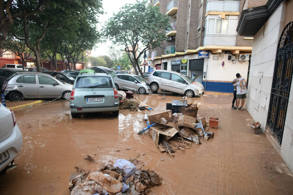 Efectos de la Dana de 2024 en Valencia. Foto: KIKE TABERNER - 