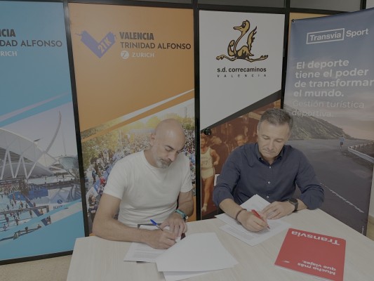 Transvia Sport renueva con el Medio y Maratón Valencia para la gestión turística
