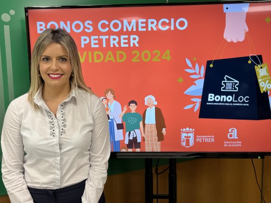Petrer lanza los 'Bonos Comercio Navidad' para compras locales con una dotación de 180.000 euros