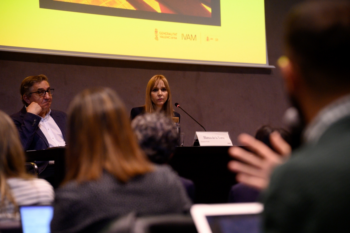Presentación de Blanca de la Torre como directora del IVAM