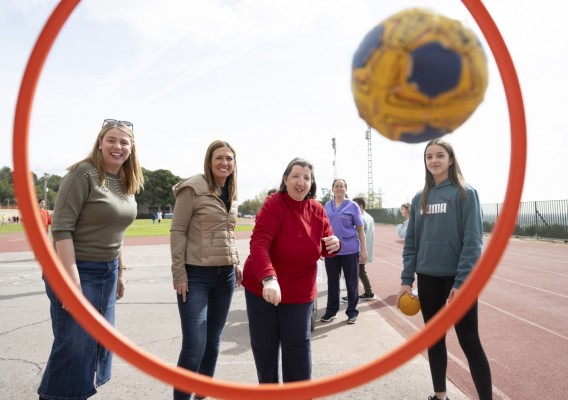'Todos contra el bullying': la Diputación promueve el trabajo en equipo en el Día del deporte inclusivo