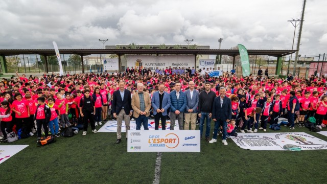 360.000 niños vencen al bullying en el Dia de l’Esport 2025