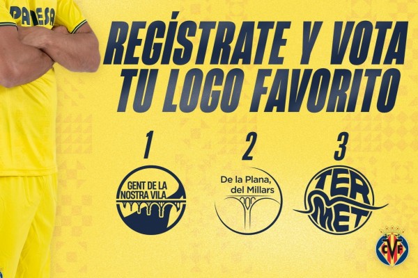 El Villarreal rendirá homenaje a la localidad de Vila-real mediante un nuevo logo en su camiseta