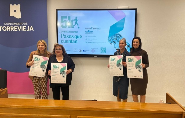 El Hospital Quirónsalud Torrevieja presenta la Carrera Solidaria ’5K pasos que cuentan’ en beneficio de AFECÁNCER