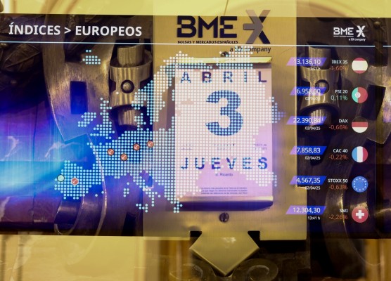 El Ibex 35 cae un 1,19% y firma el castigo más suave de los aranceles de Trump
