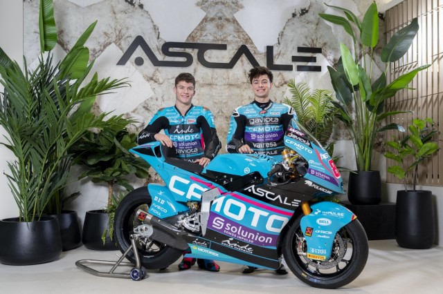 Ascale renueva por segundo año consecutivo su compromiso de patrocinio con el Aspar Team