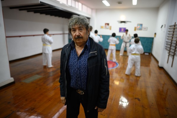 Vicente, el sensei que trajo el kárate a València