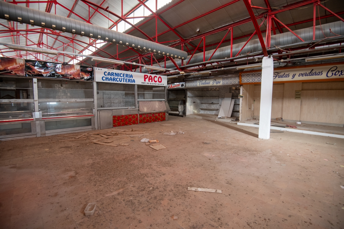 Interior del Mercado Central actualmente.