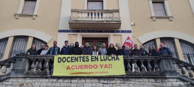 CGT desconvoca la huelga en el Conservatorio de Buñol tras un acuerdo sobre la jornada efectiva de docentes