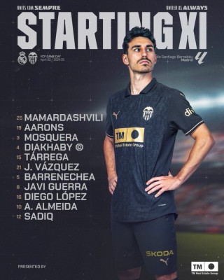 Corberán apuesta por Vázquez, Aarons y Diakhaby para medirse al Madrid