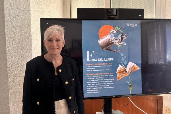 Benicàssim prepara su Feria del Libro en la Plaza de la Constitución con el objetivo de animar a la lectura