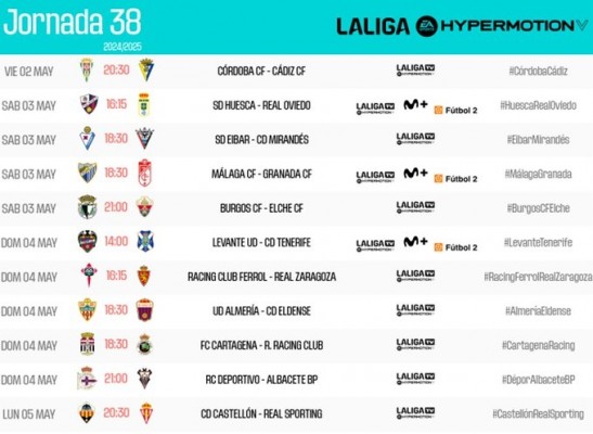 El Levante UD ya conoce el horario para recibir al Tenerife