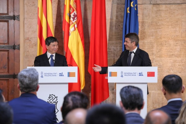Comunitat Valenciana y Fujian (China) acuerdan estrechar lazos comerciales, económicos y culturales