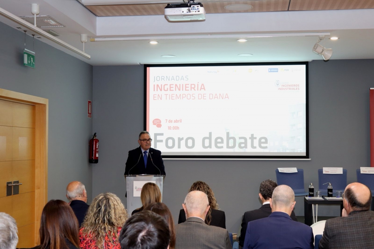 Gan Pampols durante su intervención - Foto: COIICV