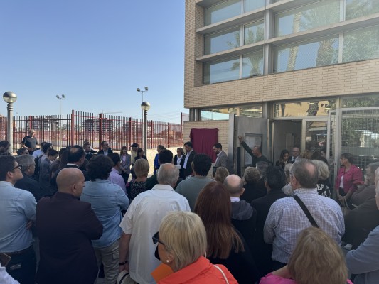 El Centro Social de Palmerales en Elche recibe el nombre de María del Carmen Martínez Romero