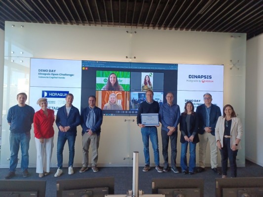 La startup Green Urban Data gana la quinta edición del Dinapsis Open Challenge València Capital
