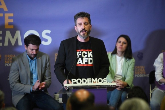 El doble reto de Víctor Egío: elegido nuevo líder regional de Podemos y candidato a la Alcaldía de Murcia