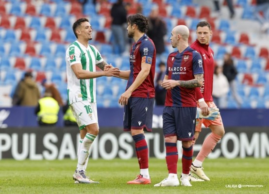 El Levante solo ha ganado dos veces en sus 23 visitas al Córdoba