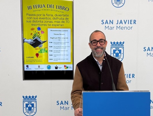 La Feria del Libro de San Javier contará este domingo en Santiago de la Ribera con 75 autores, conciertos, juegos y magia familia