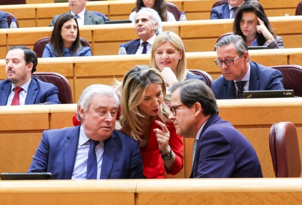Junts se suma al PP para aprobar en el Senado otro choque con el Congreso y el Gobierno por el veto a enmiendas
