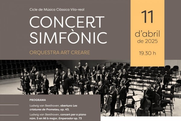 L'Orquestra Art Creare obri una nova temporada del cicle de música clàssica de Crea Escena a Vila-real