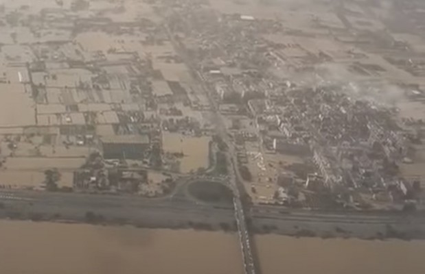La catástrofe de la Dana en Valencia, desde el aire