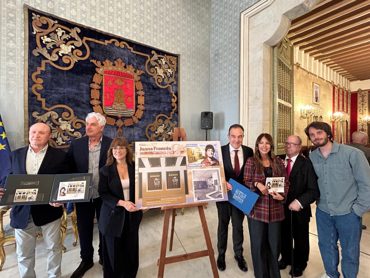 Presentación del sello dedicado a Juana Francés
