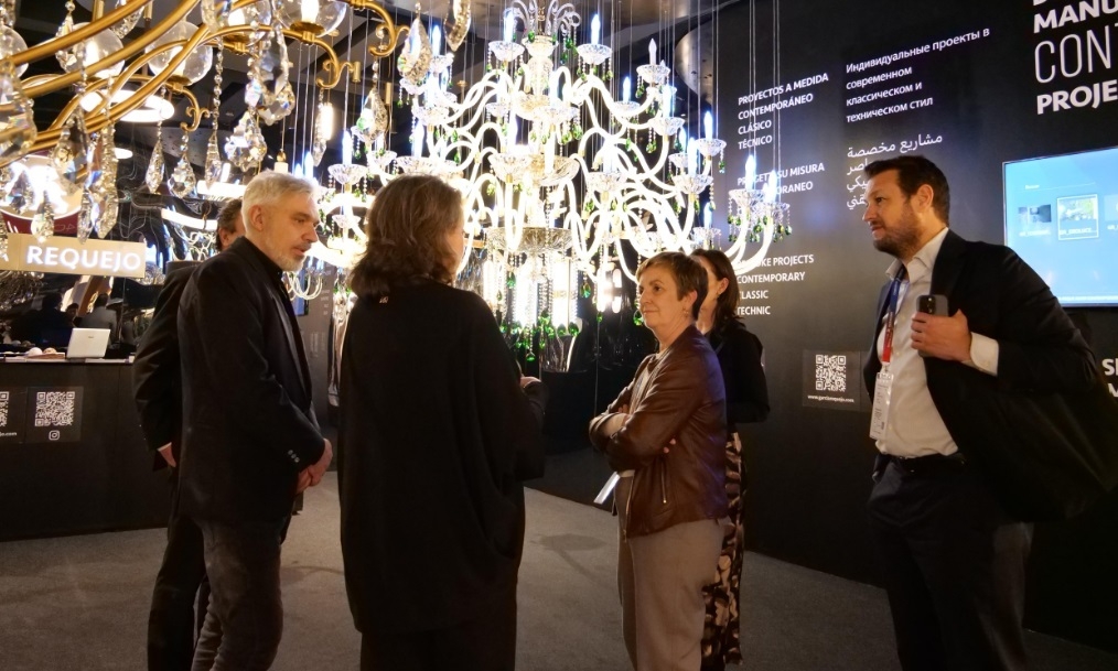 La consellera de Innovación, Industria, Comercio y Turismo, Marián Cano, en Euroluce 2025. - Foto: GVA
